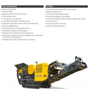 foto 40t kruszarka 250-270t/h szczękowa mobil AtlasCopco PC2 PowerCrusher